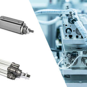 Elektriska cylindrar är vanliga inom industriell automation.