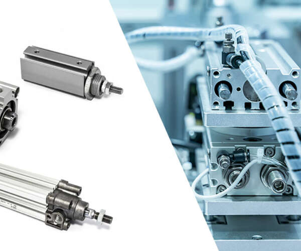 Elektriska cylindrar är vanliga inom industriell automation.